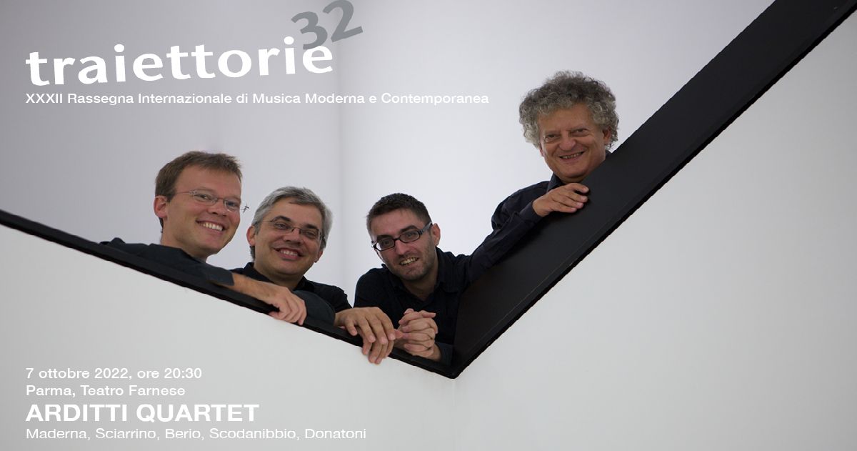 Arditti Quartet per il Festival Traiettorie